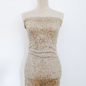 champagne glitter jumpsuit